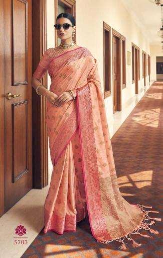 Soft silk Nx-152 with beautiful gold zari Surat saree wholesale online