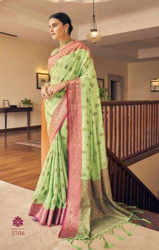 Soft silk Nx-152 with beautiful gold zari Surat saree wholesale online