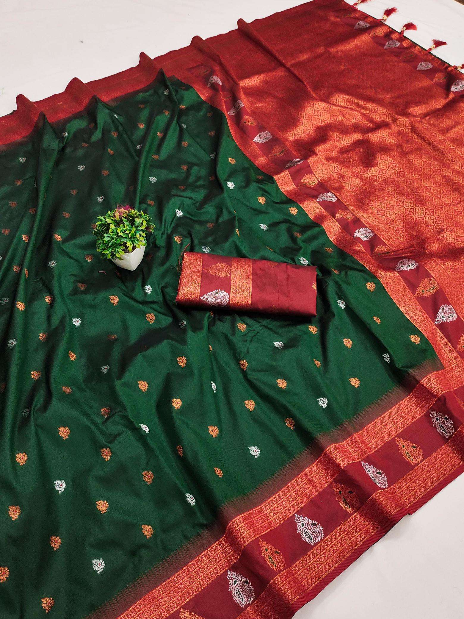 Soft silk with zari weaving Wholesale saree market in Delhi