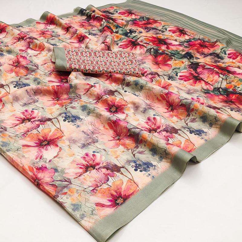 Soft tushar art silk Saree Wholesale Exporters