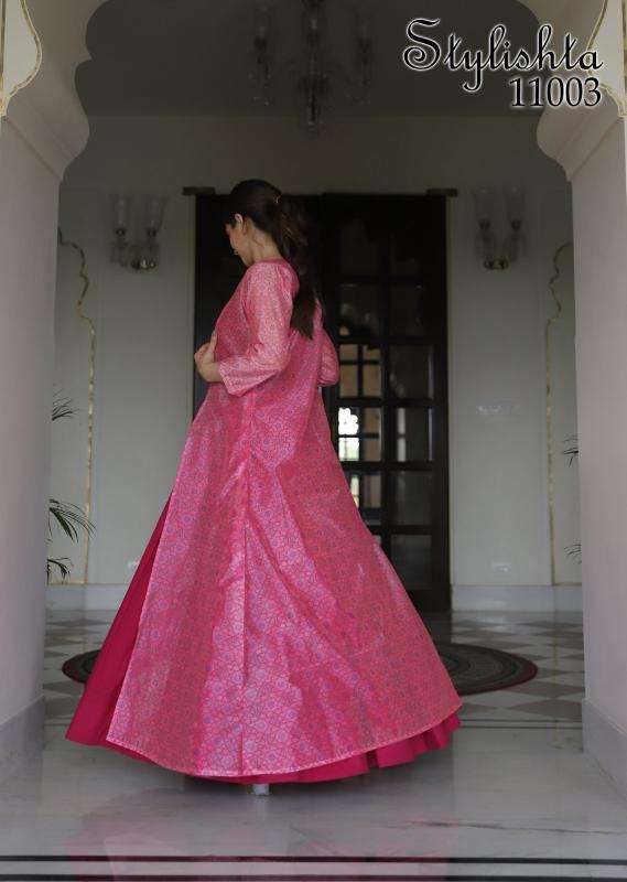 Stylishta super hit design flair gown Kurti exporter in Bangalore