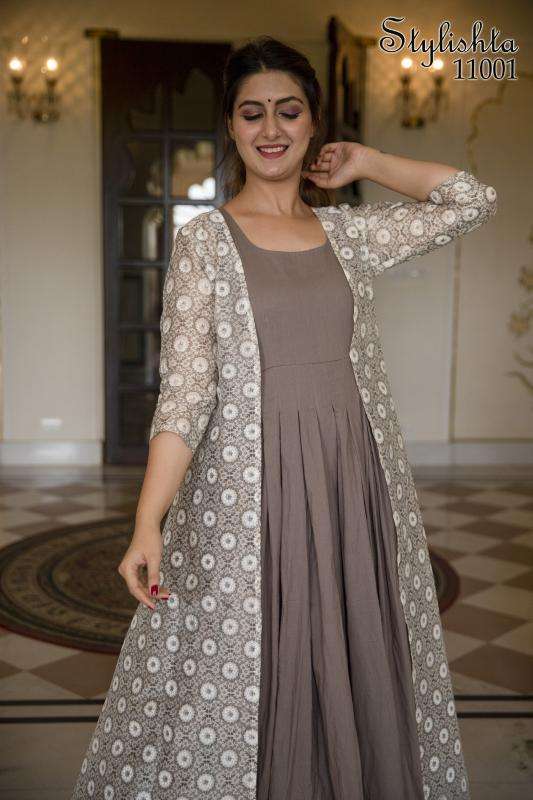 Stylishta super hit design flair gown Kurti exporter in Bangalore