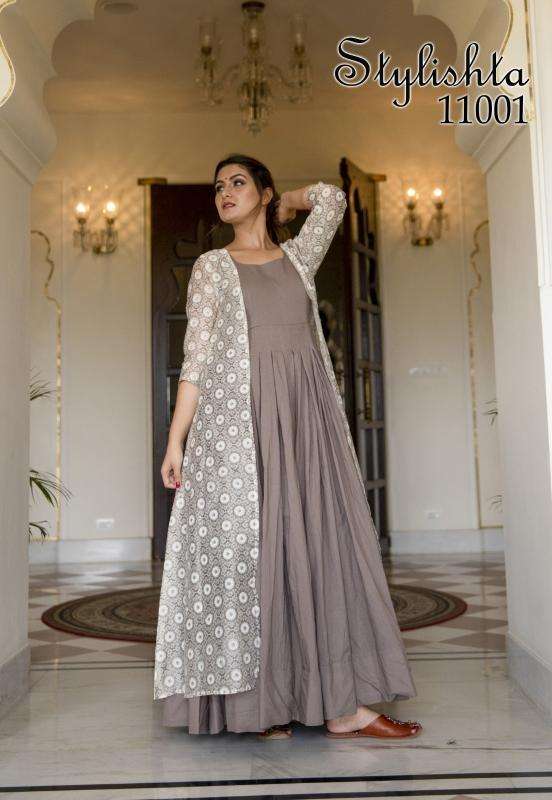 Stylishta super hit design flair gown Kurti exporter in Bangalore
