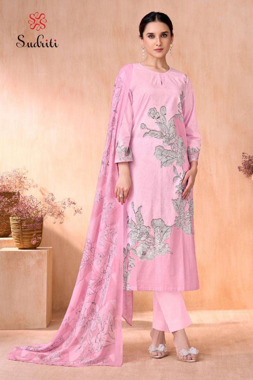 Sudriti olivia Wholesale dress materials supplier in Hyderabad