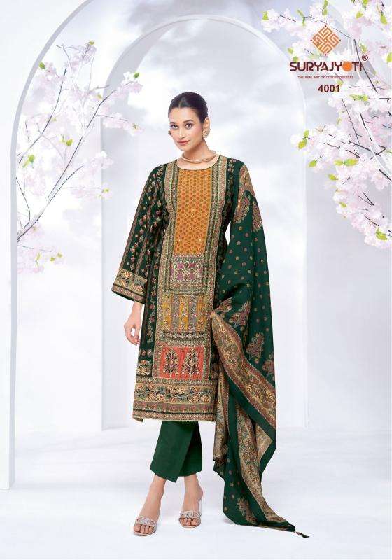 Suryajyoti kanchan vol-04 Kolkata dress material wholesale market