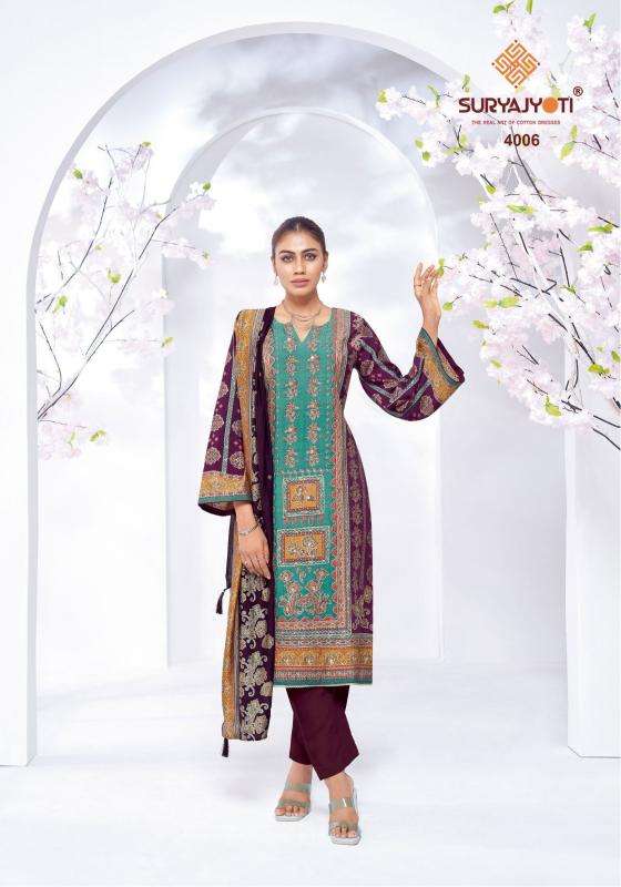 Suryajyoti kanchan vol-04 Kolkata dress material wholesale market