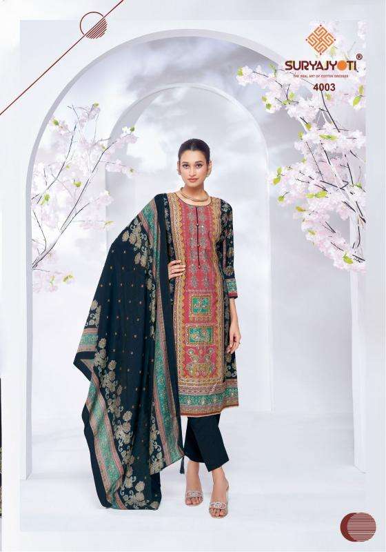 Suryajyoti kanchan vol-04 Kolkata dress material wholesale market