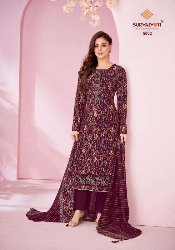 Suryajyoti kanika vol-05 Dress material suppliers