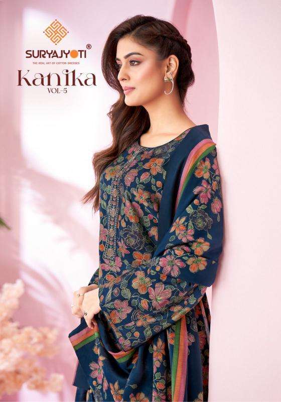 Suryajyoti kanika vol-05 Dress material suppliers