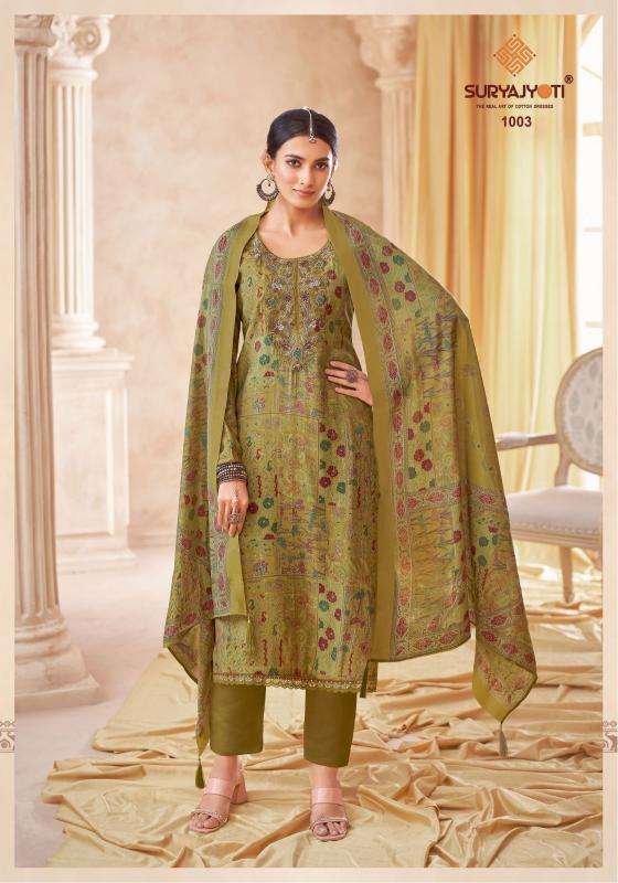 Suryajyoti kesha vol-01 Wholesale ladies dress materials