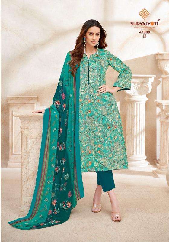Suryajyoti naishaa vol-47 Wholesale dress materials in Gujarat