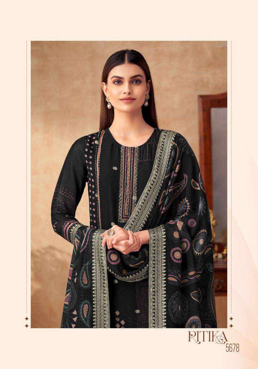 T&M RITIKA Designer dress material wholesale