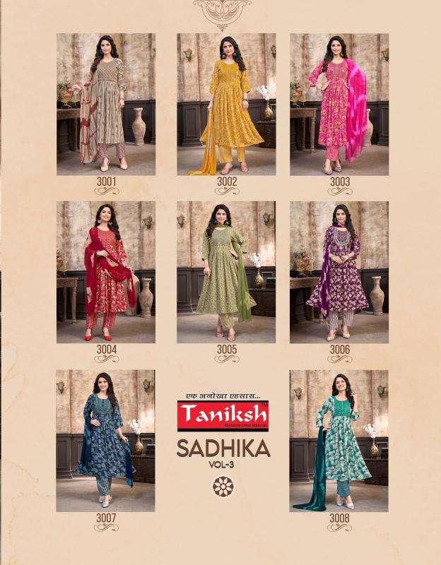 Taniksh sadhika vol 4 Designer kurtis in bulk