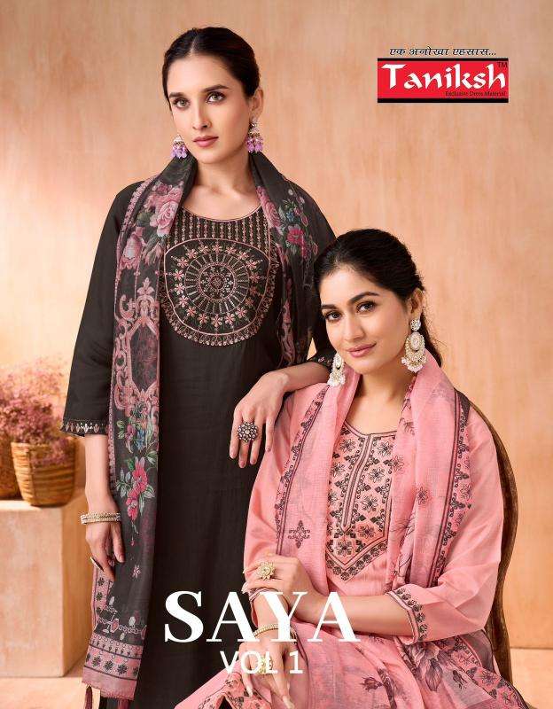 Taniksh saya vol 1 Kurti wholesale market