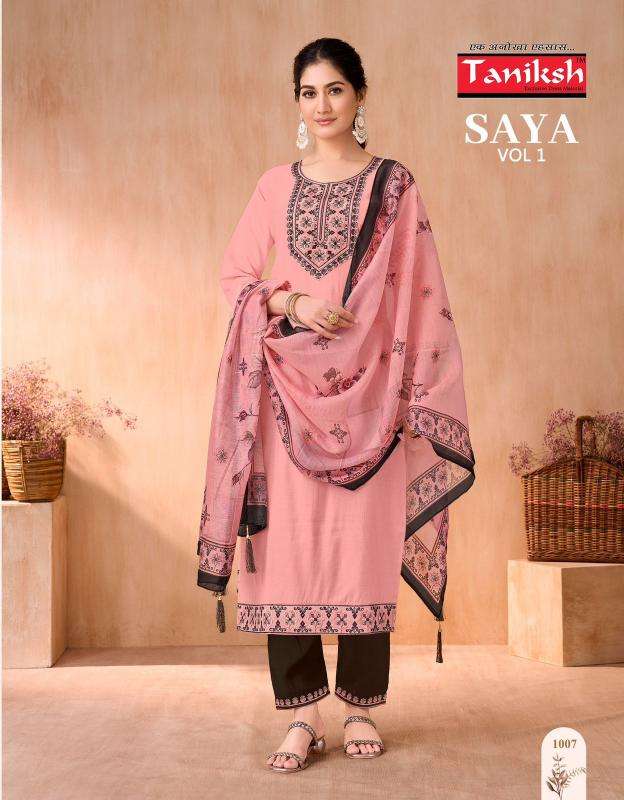Taniksh saya vol 1 Kurti wholesale market
