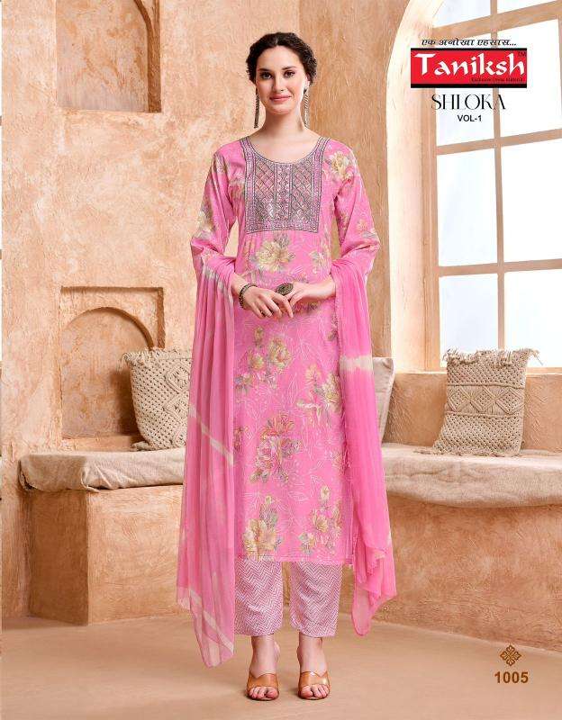 Taniksh shloka vol 1 Wholesale Kurtis in Chennai