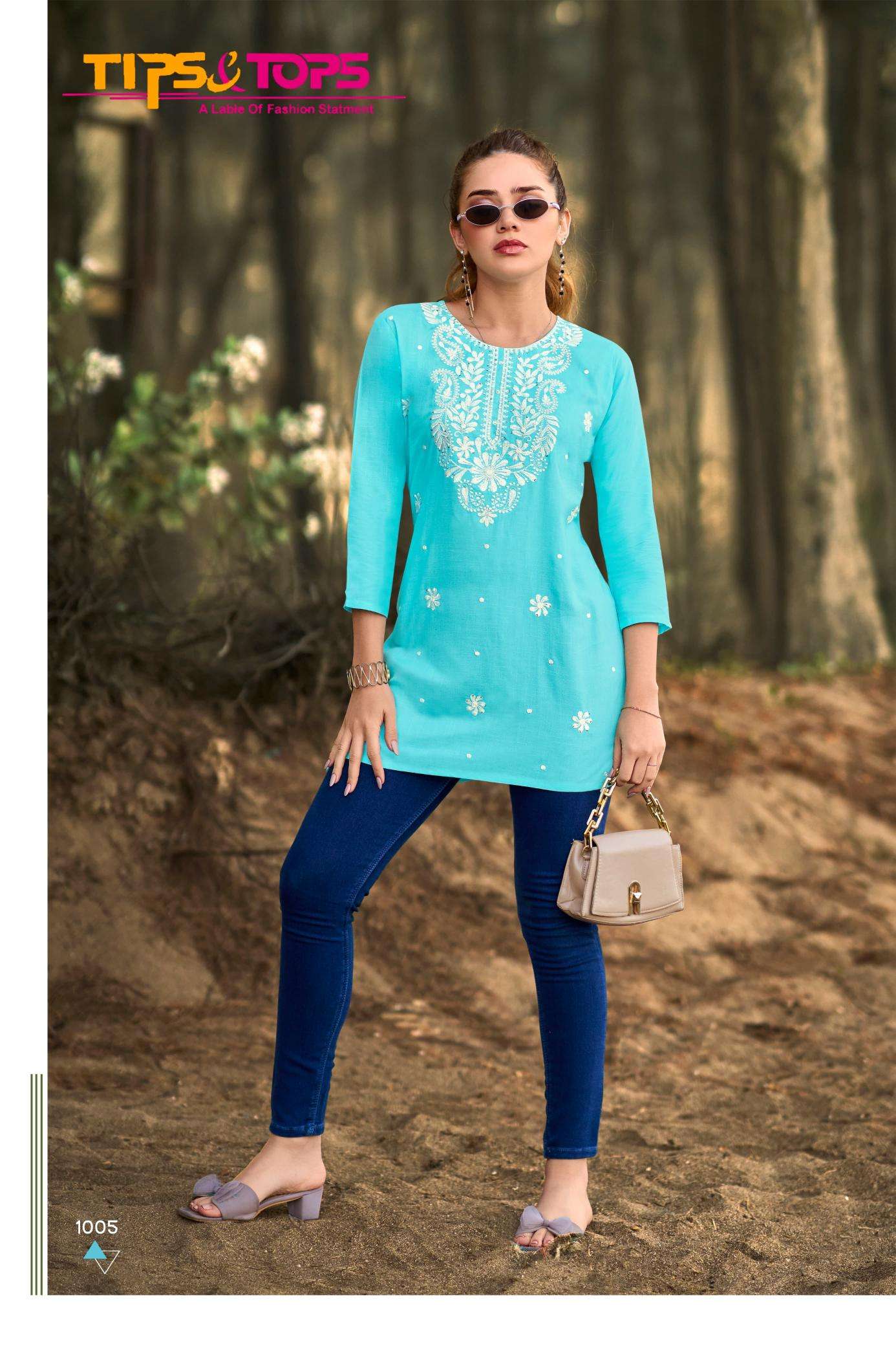 Tips & tops colors vol 6 Wholesale Kurtis manufacturers in Mumbai