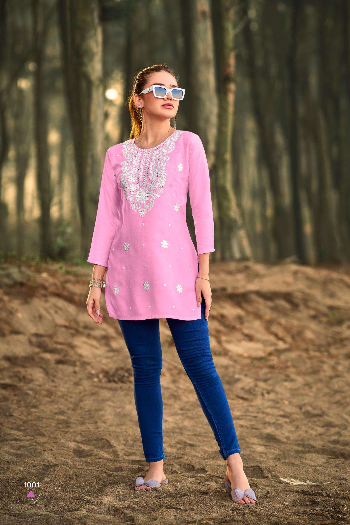 Tips & tops colors vol 6 Wholesale Kurtis manufacturers in Mumbai