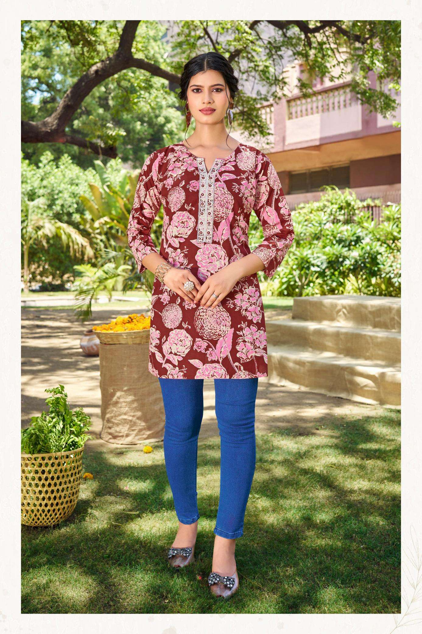 Tips & tops cotton candy vol 7 Kurti suppliers in Gujarat