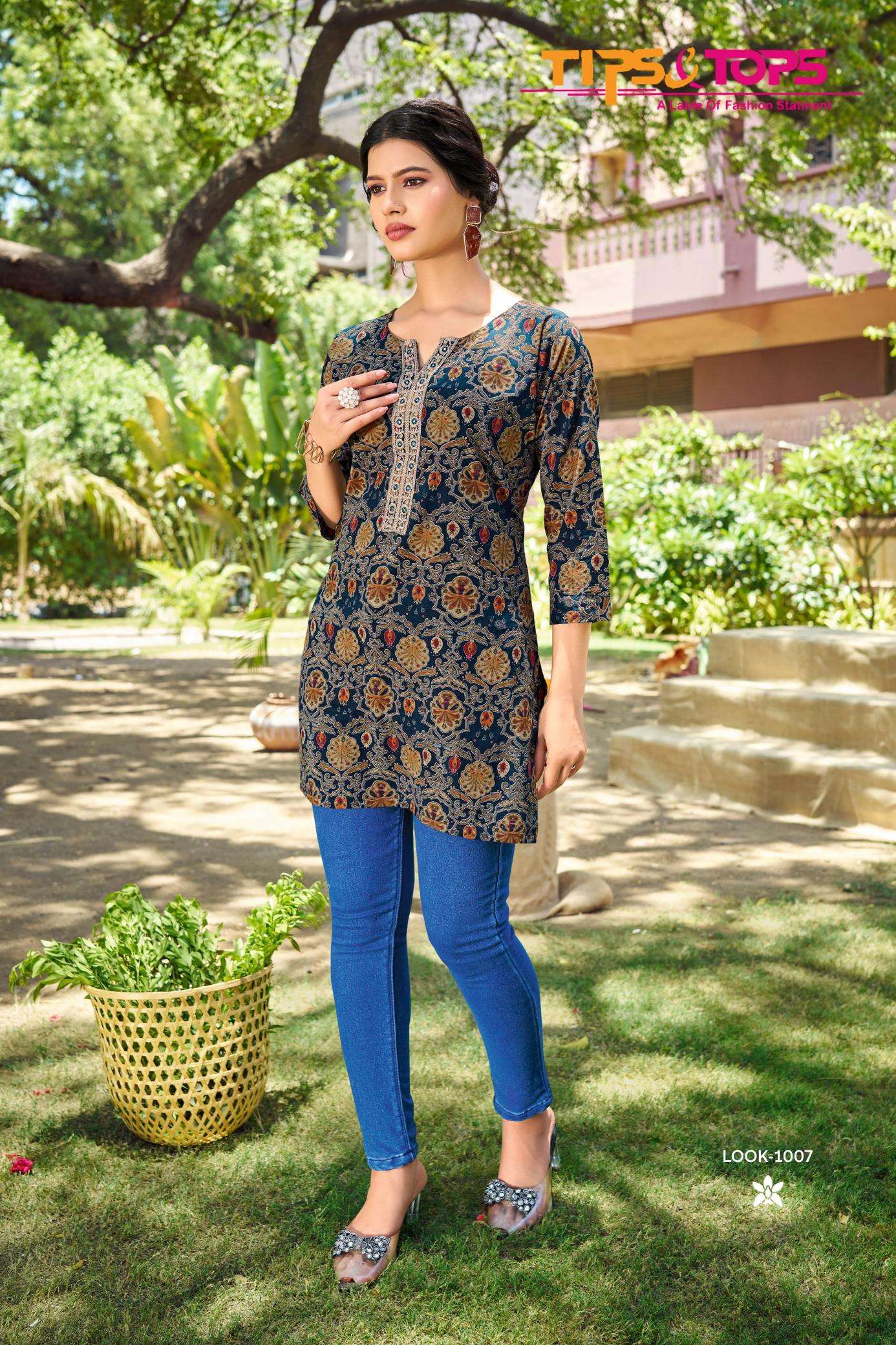 Tips & tops cotton candy vol 7 Kurti suppliers in Gujarat