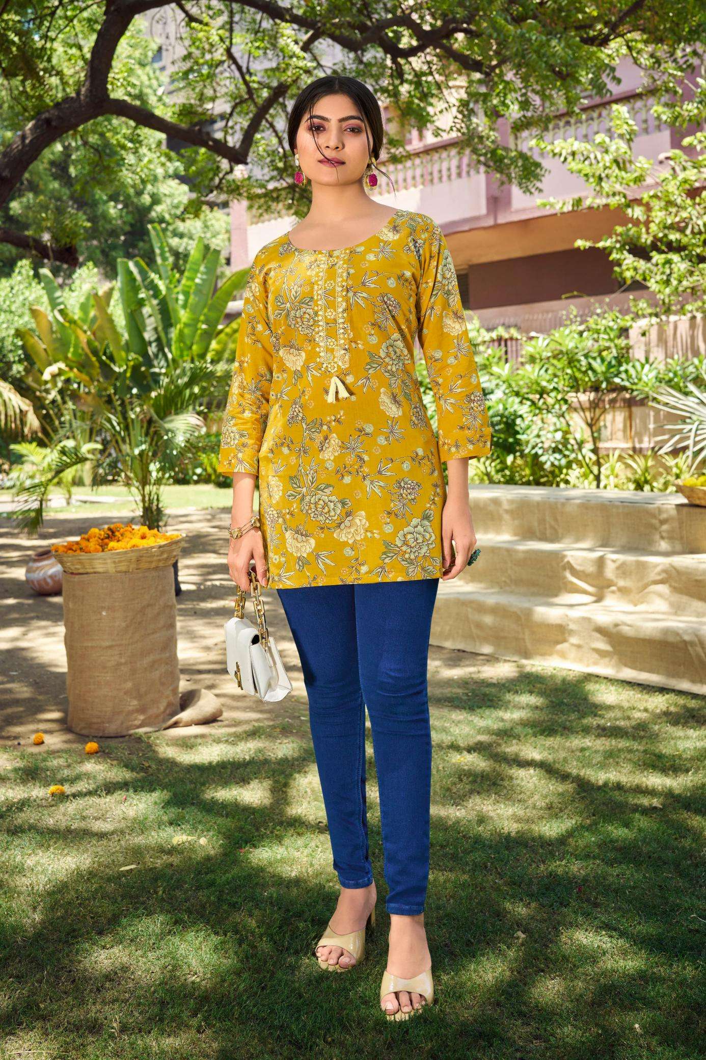 Tips & tops cotton candy vol 7 Kurti suppliers in Gujarat