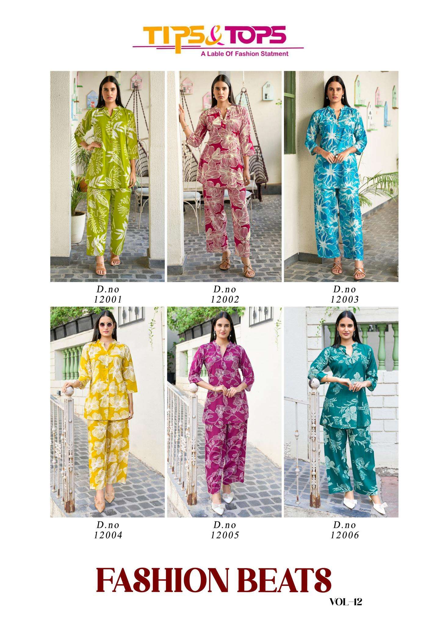 Tips & tops fashion beats vol 12 Kurti suppliers in Hyderabad
