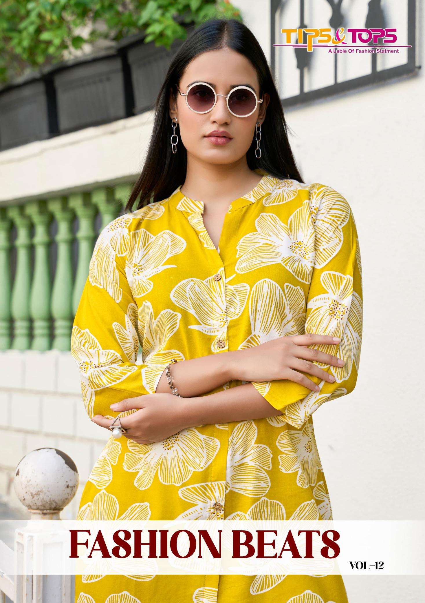 Tips & tops fashion beats vol 12 Kurti suppliers in Hyderabad