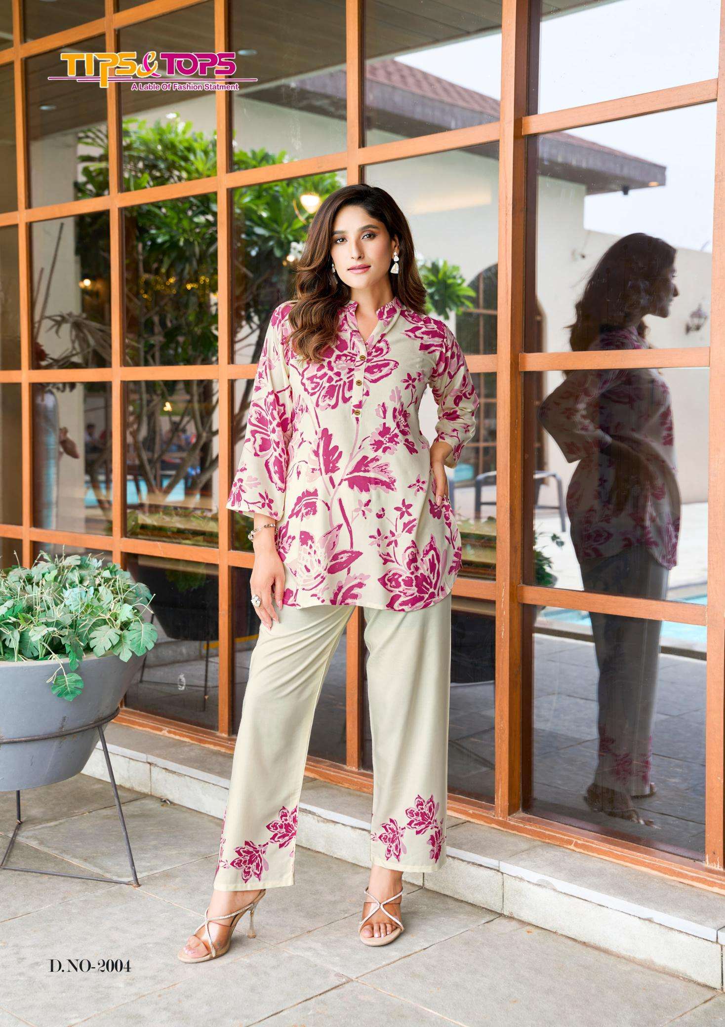 Tips & tops summer beauty vol 2 Party wear Kurti suppliers in Vadodara