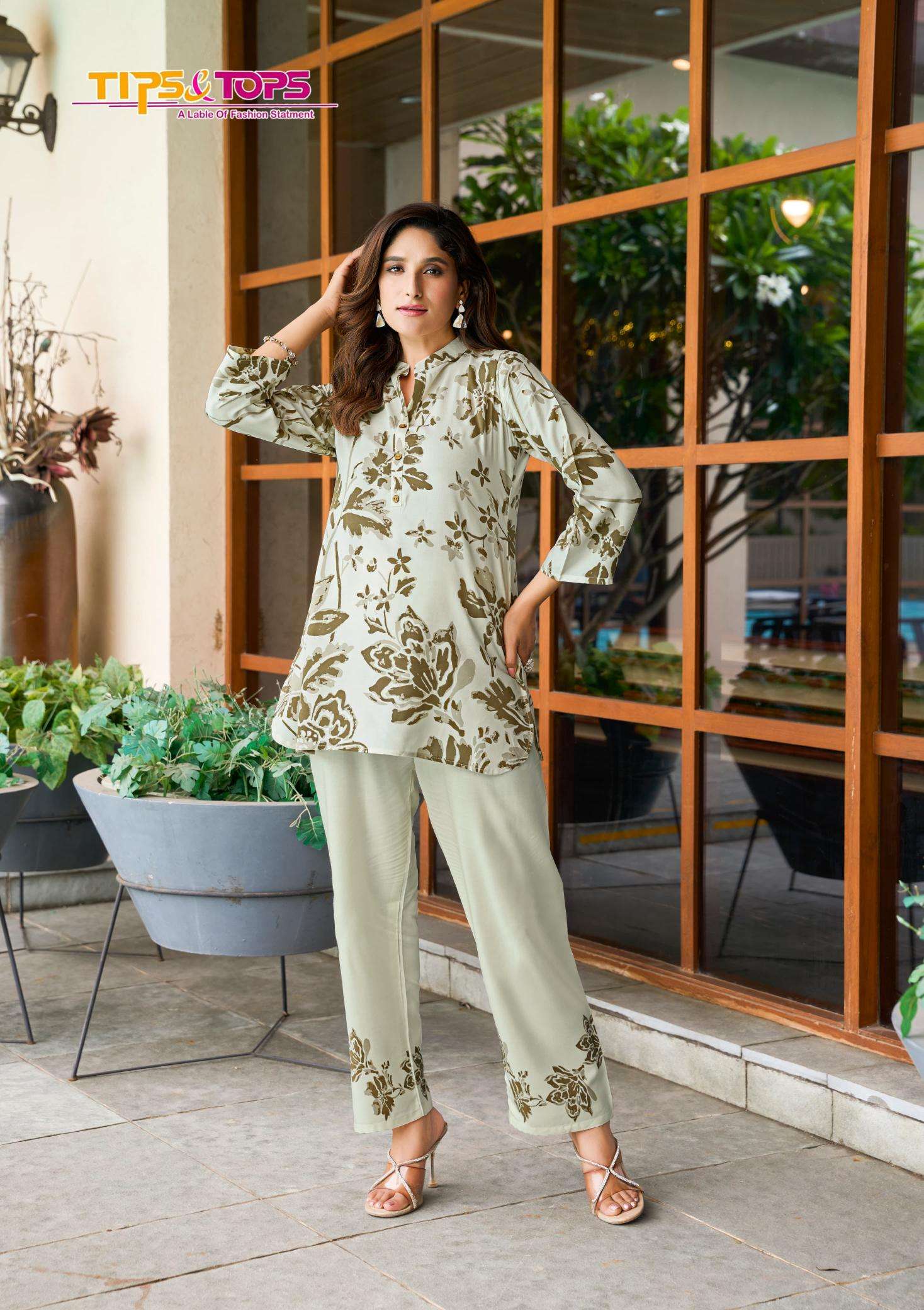Tips & tops summer beauty vol 2 Party wear Kurti suppliers in Vadodara