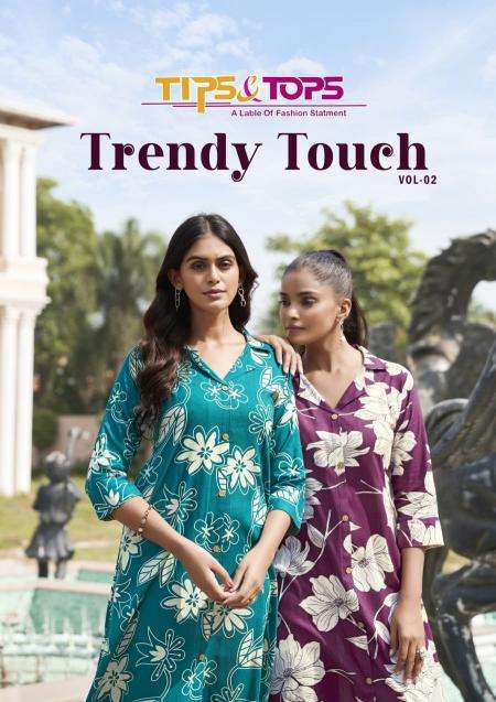 Tips & tops trendy touch vol 2 Kurti importers in Hyderabad