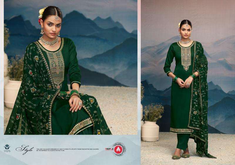 Triple a keerat vol 10 Hydrabad dress materials market