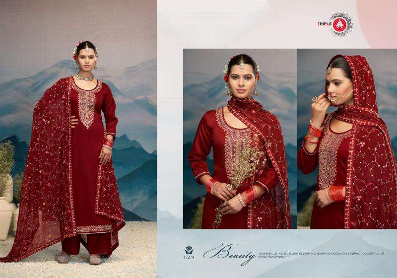 Triple a keerat vol 10 Hydrabad dress materials market