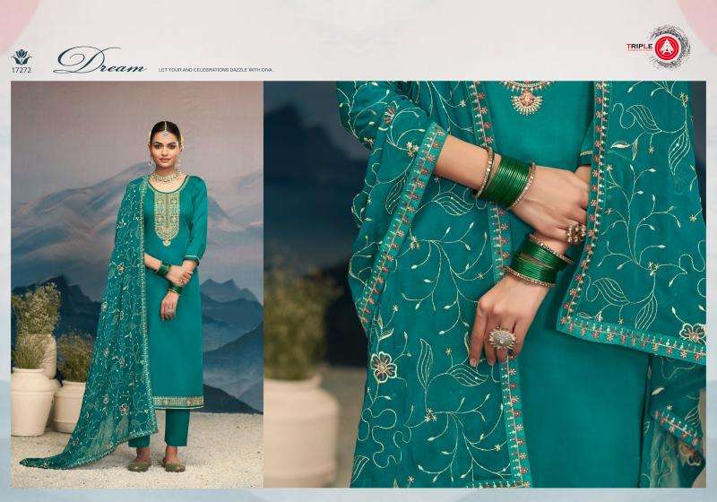 Triple a keerat vol 10 Hydrabad dress materials market