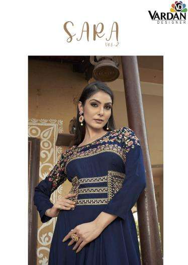 Vardan designer sara vol 2 Wholesale Kurtis for boutique