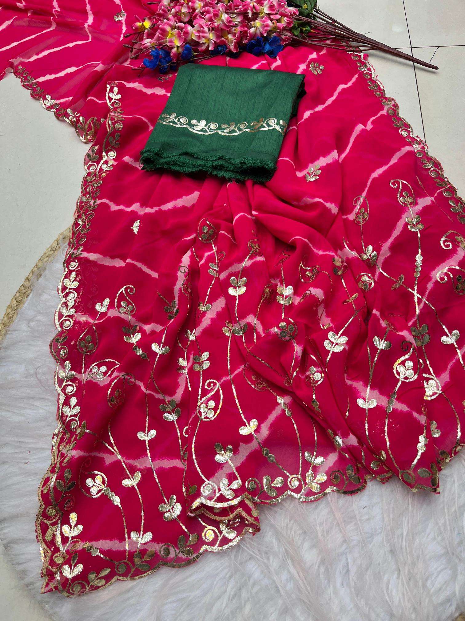 Vinayak sawan special soft lehriya Surat wholesale saree market