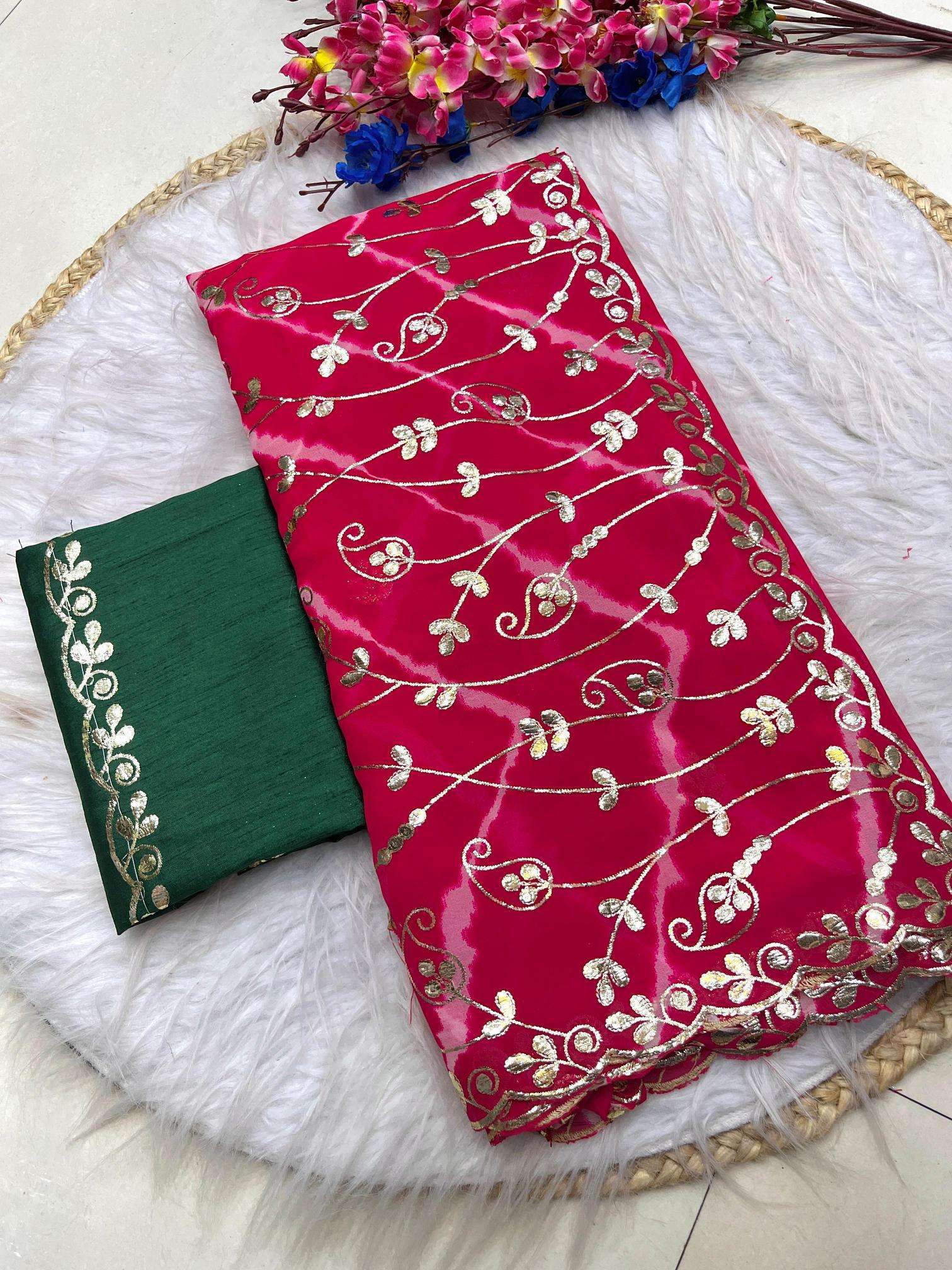 Vinayak sawan special soft lehriya Surat wholesale saree market