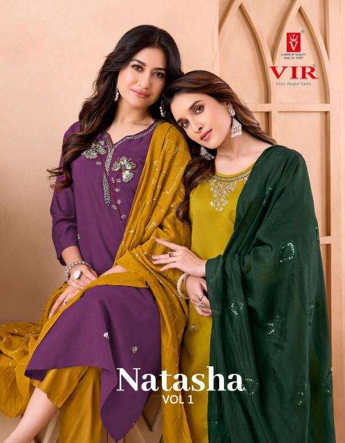 Vir natasha vol 1 Kurti manufacturers and wholesalers in Mumbai