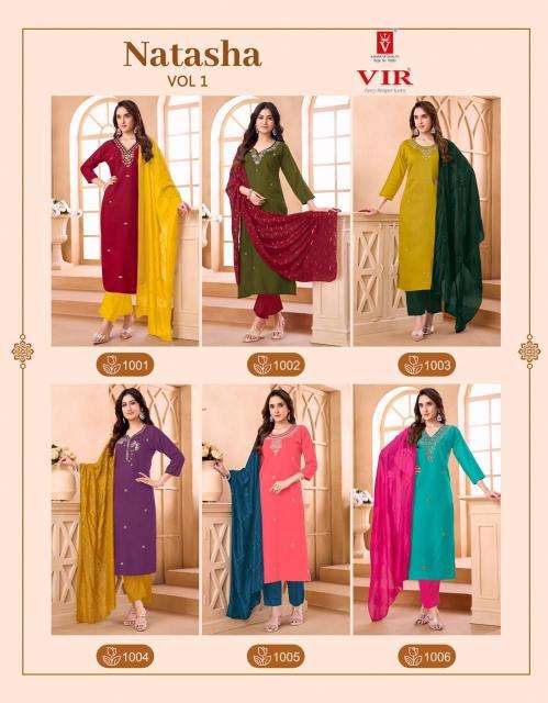 Vir natasha vol 1 Kurti manufacturers and wholesalers in Mumbai