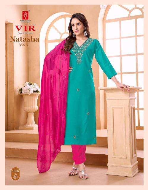 Vir natasha vol 1 Kurti manufacturers and wholesalers in Mumbai