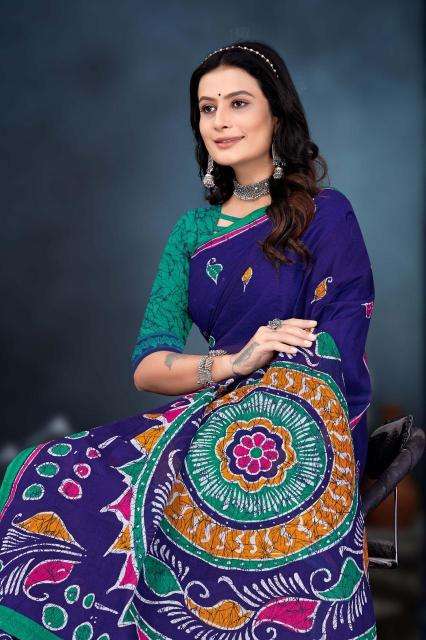 VJ ranga valli vol-01 cotton printed  Surat saree dealers