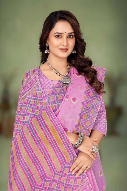 VJ suhasini pastel vol-01 cotton printed Saree suppliers in Mumbai