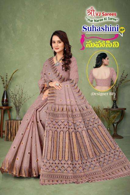VJ suhasini pastel vol-01 cotton printed Saree suppliers in Mumbai