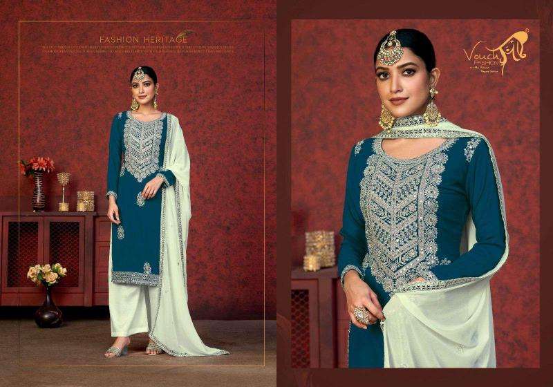 Vouch noor mahal vol 1 Designer dress materials in pune