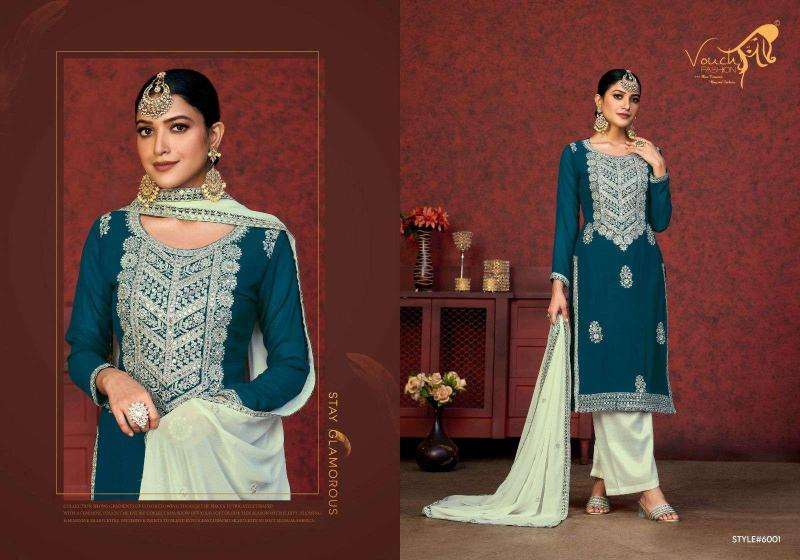 Vouch noor mahal vol 1 Designer dress materials in pune