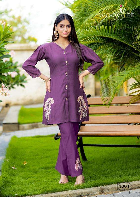 WOOGLEE Asthetica Co ord set Kurti suppliers in Mumbai wholesale market