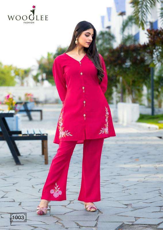 WOOGLEE Asthetica Co ord set Kurti suppliers in Mumbai wholesale market