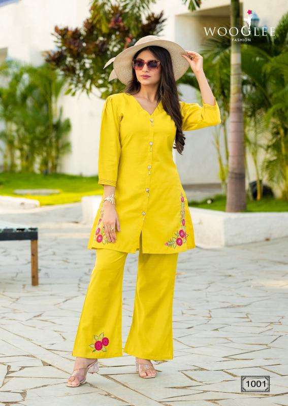 WOOGLEE Asthetica Co ord set Kurti suppliers in Mumbai wholesale market