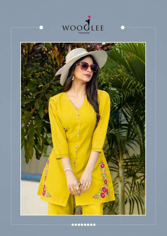 WOOGLEE Asthetica Co ord set Kurti suppliers in Mumbai wholesale market