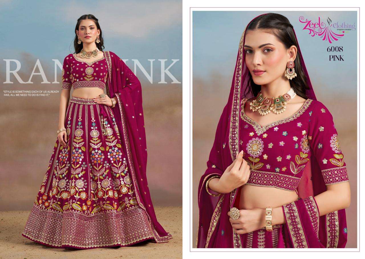 Zeel Clothing MILONI georgette Lehenga choli manufacturer in India