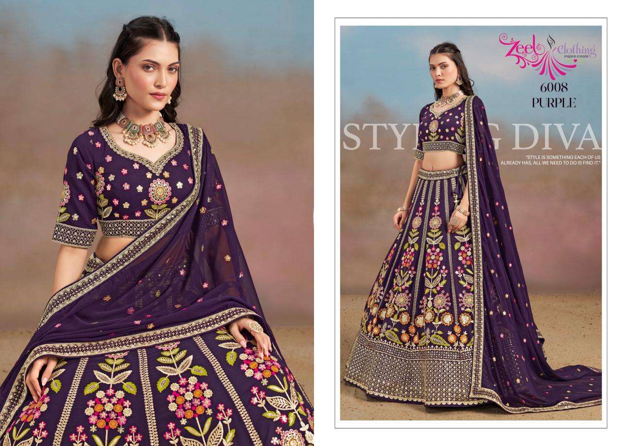 Zeel Clothing MILONI georgette Lehenga choli manufacturer in India